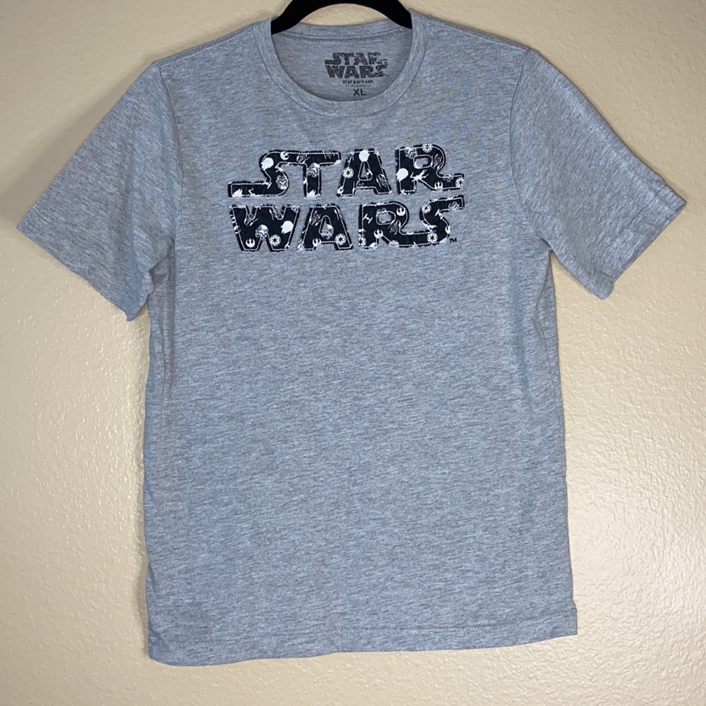 Star Wars Boys Short Sleeve Tee Shirt Size XL
